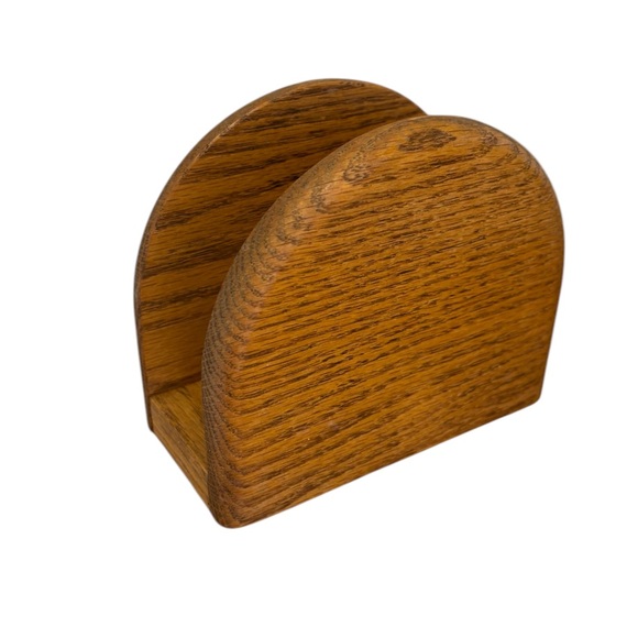 Other - Vintage Wooden Napkin Holder